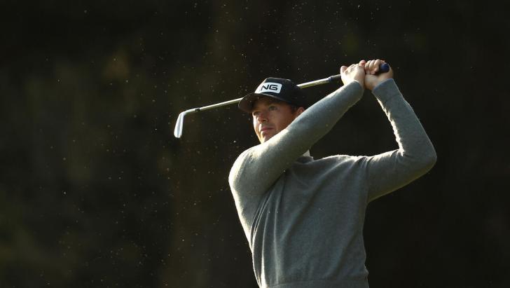 Golfer Victor Perez